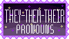 they/them/theirs pronouns