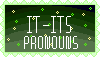 It / its pronouns